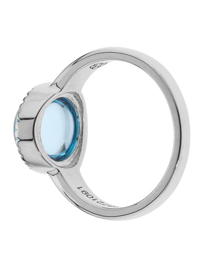Eternity-Ring, ca. 4,65 ct., Silber 925 poliert