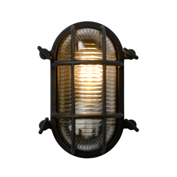 Lucide Dudley Wandlamp Buiten zwart