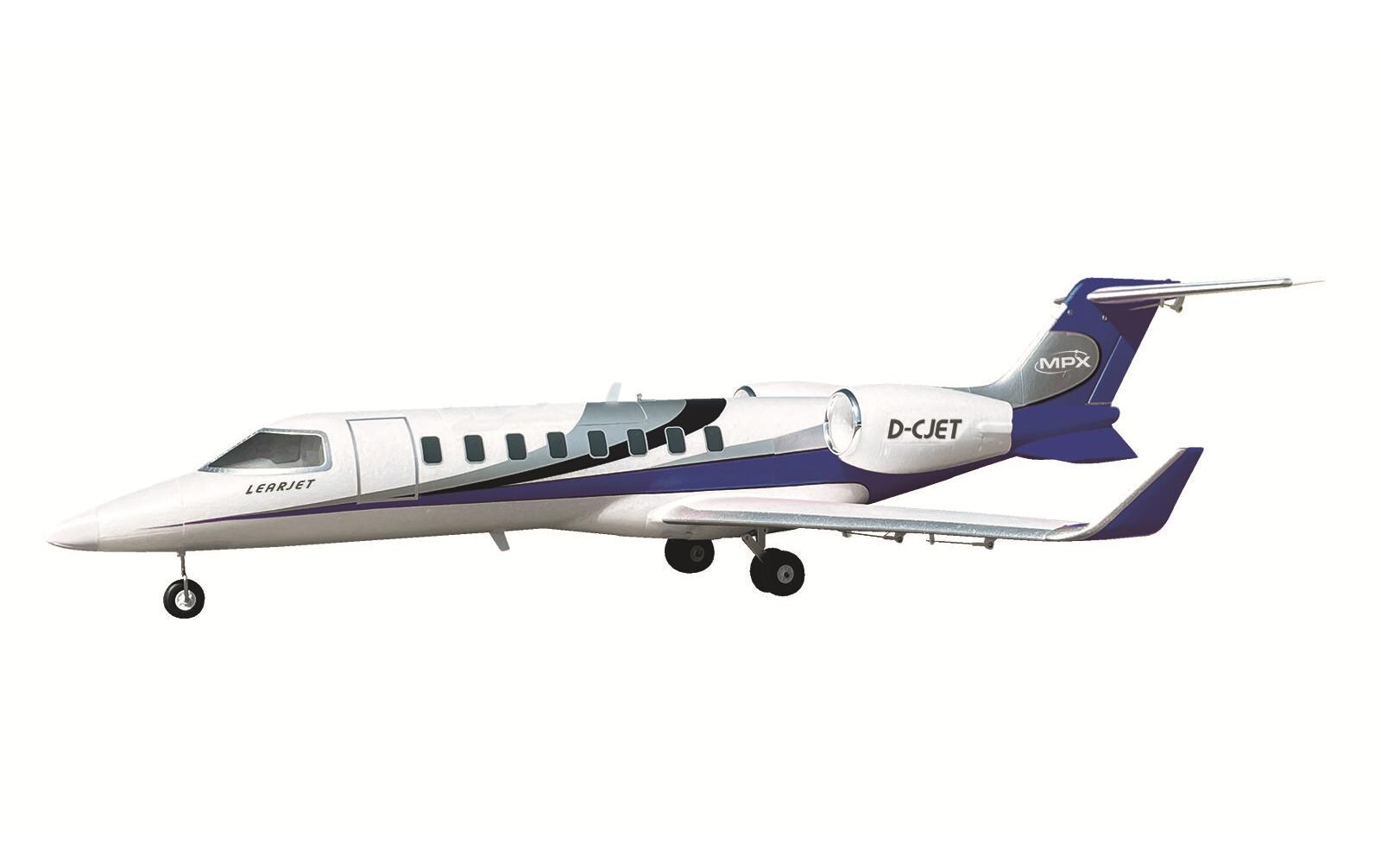 Learjet RR 1060 mm PNP<br>Businessjet mit zwei 50 mm Impeller