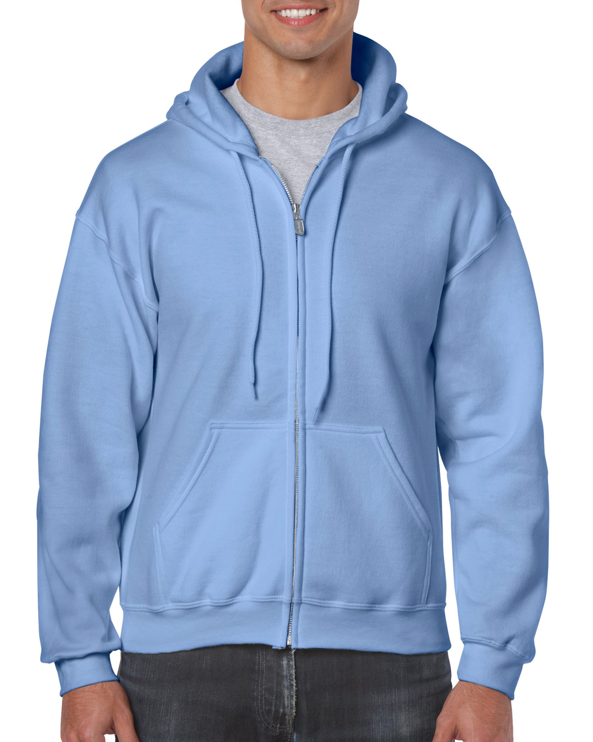Gildan GD058 - Sweat-shirt à capuche adulte zippé HeavyBlend™