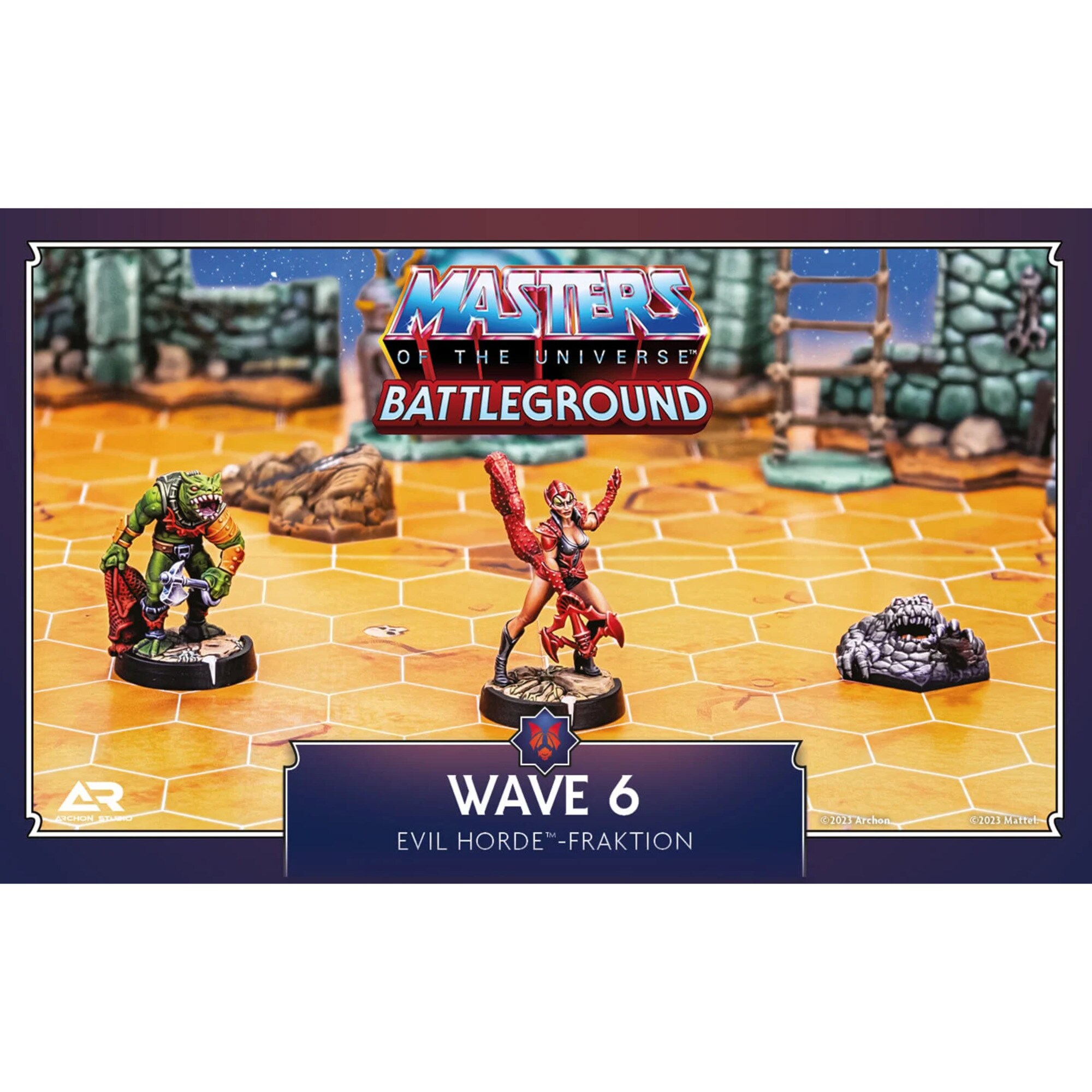 Asmodee Brettspiel Masters of the Universe: Battleground Wave 6 - Evil Horde Faction