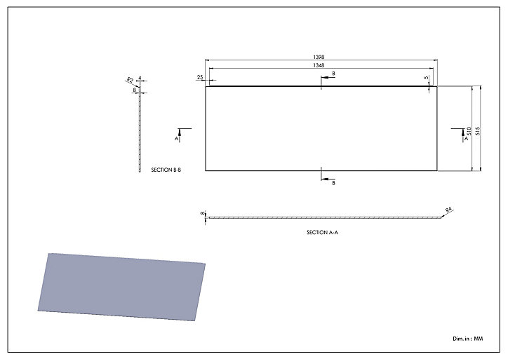 Tablier de baignoire frontal Iskar L. 140 cm blanc