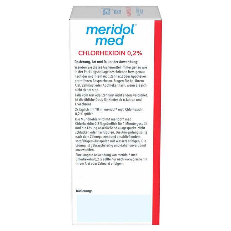 Meridol med Chlorhexidin 0,2% Lösung Anw.Mundhöhle, 300 ml
