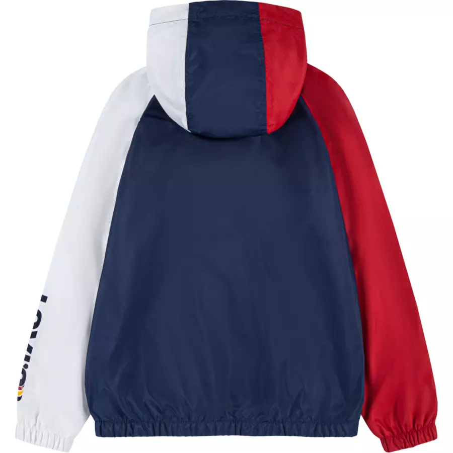Levi's® Kids Colorblock Windbreaker Jacke Dress Blues