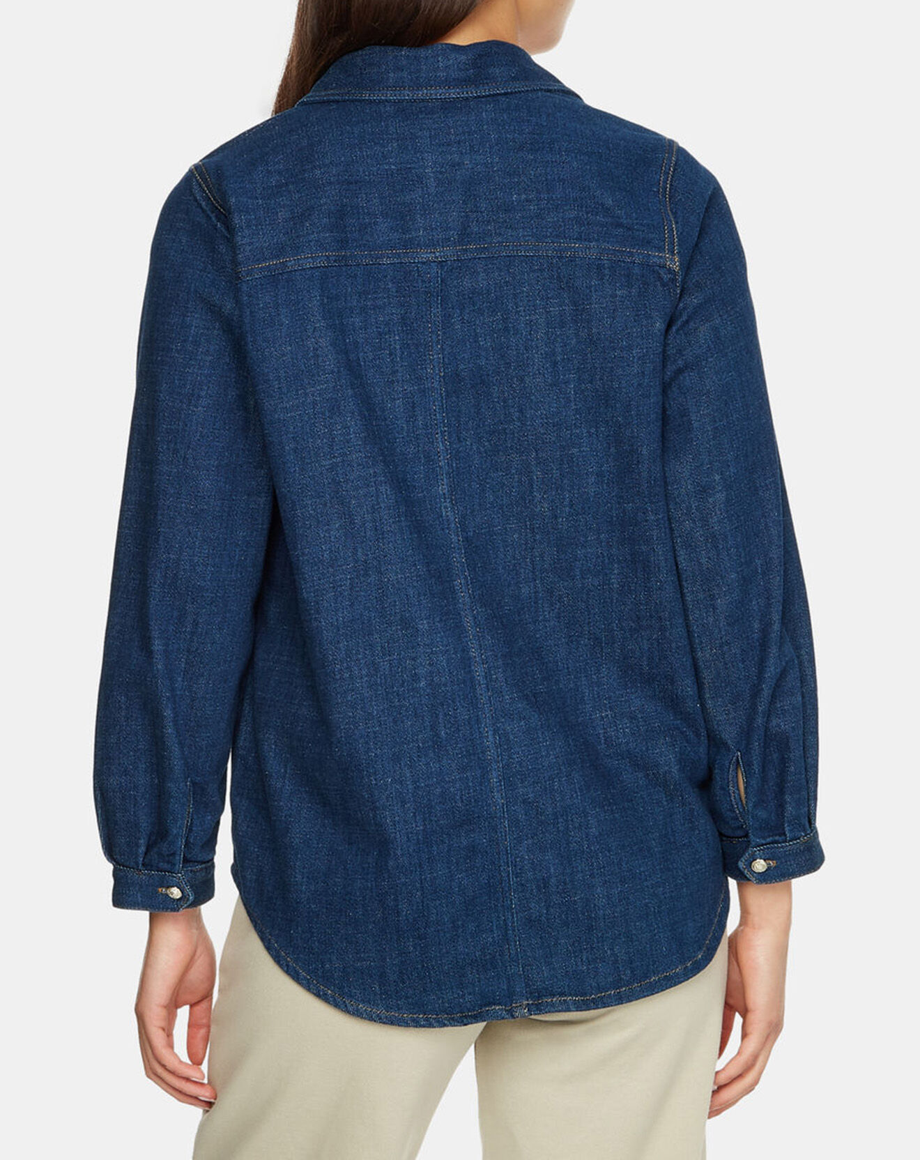 Tommy Hilfiger Chemise en jean bleu foncé