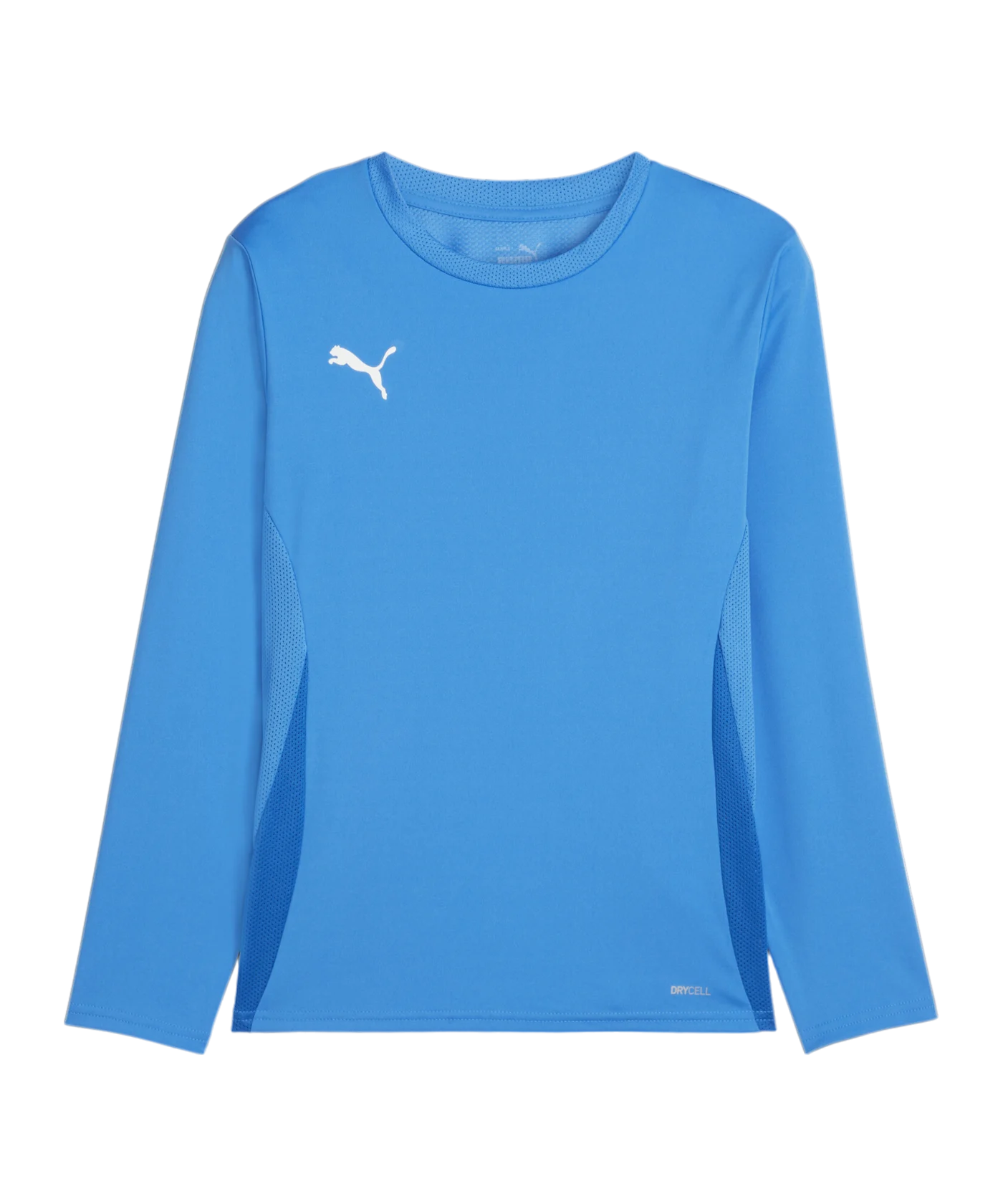 PUMA teamGOAL Trikot Langarm Kids Blau Weiss F02