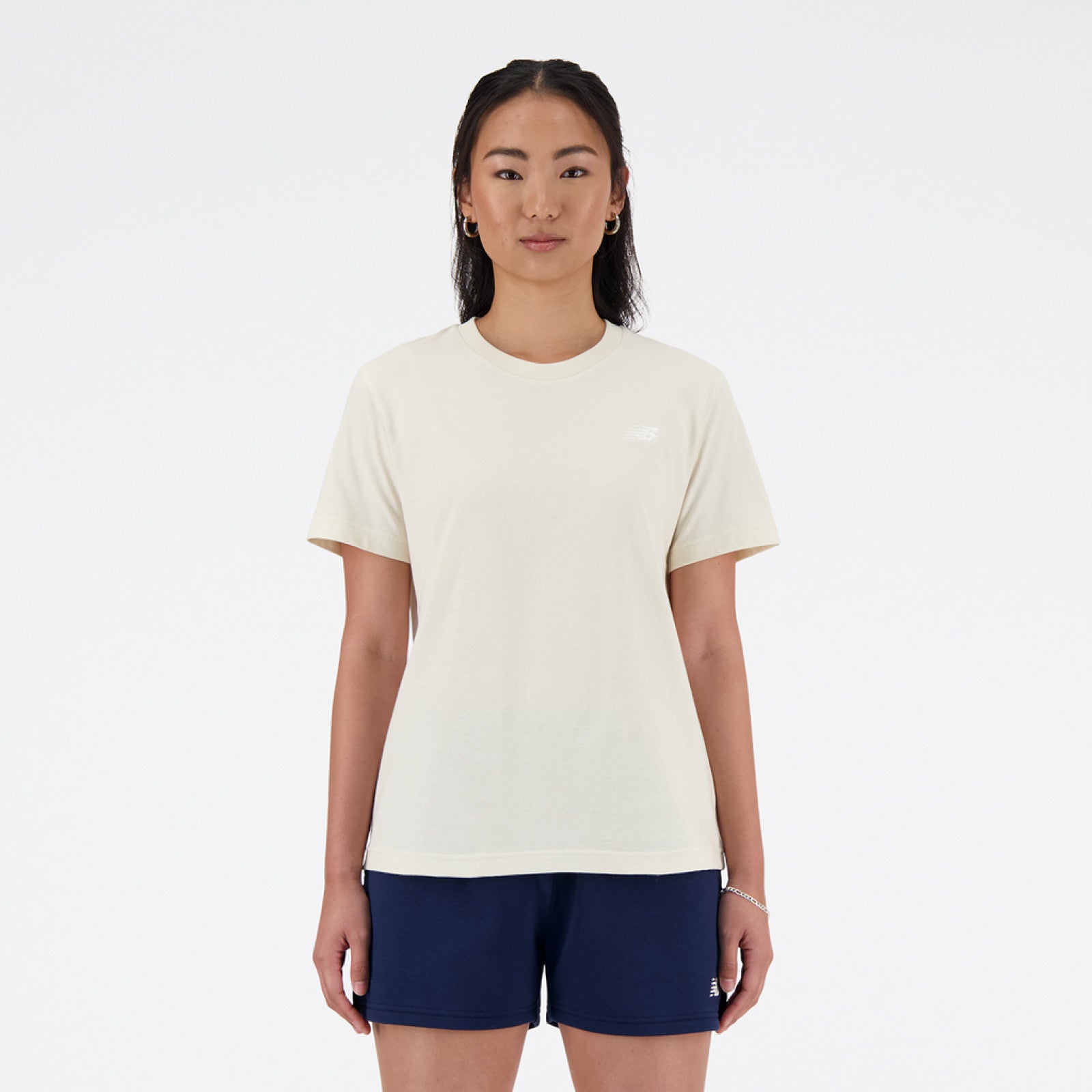 T-Shirt Logo Jersey Small, linen