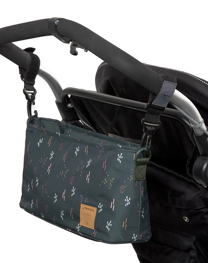 Buggy Organizer CASUAL – BLOBS FOREST in blau