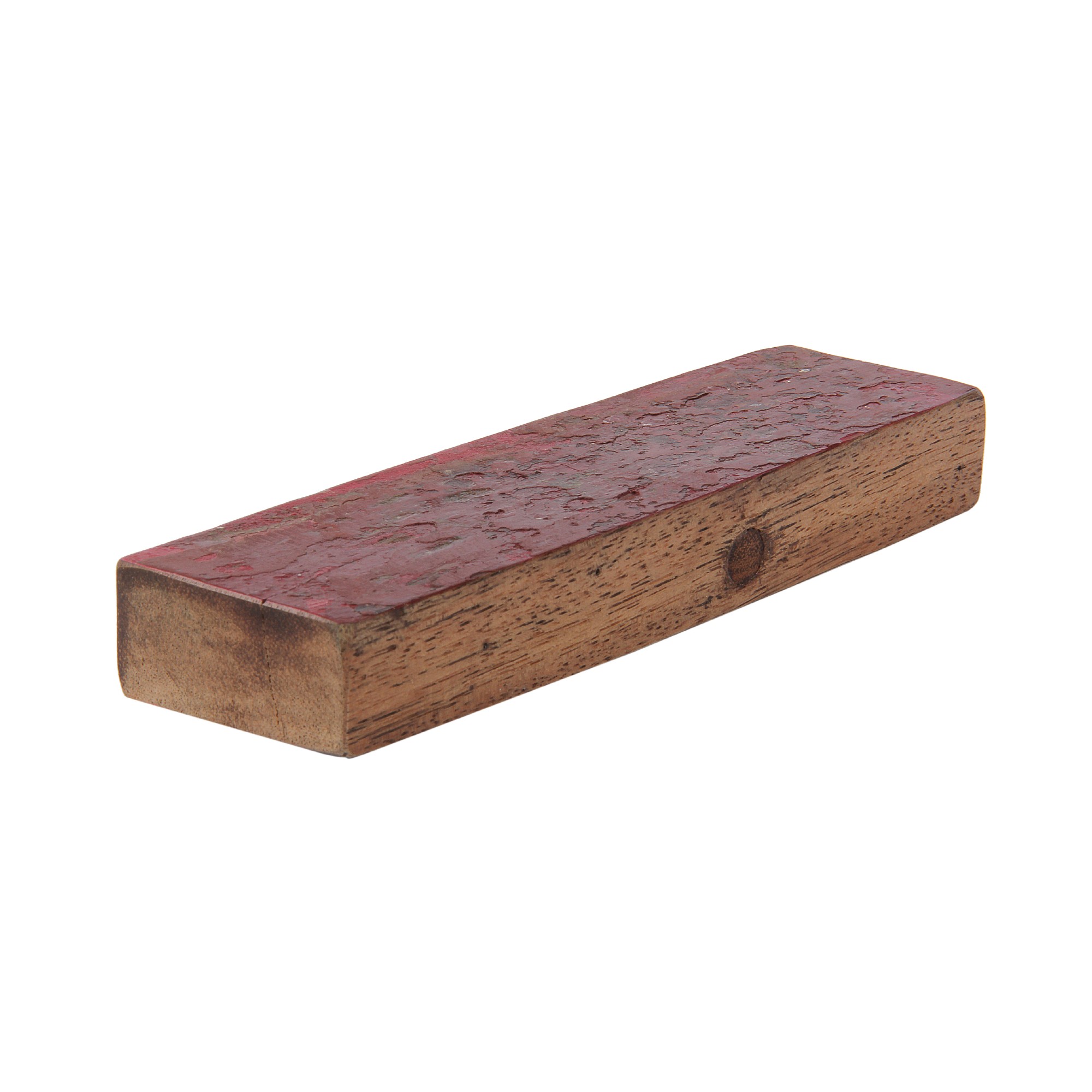 Holzbuchstabe 'I', mehrfarbig, T 2,5 cm, B 13 cm, H 19 cm von fischer's lagerhaus