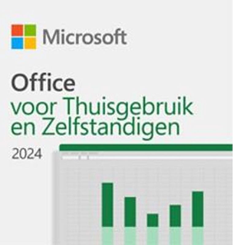 Microsoft Office 2024 voor Thuisgebruik en Zelfstandigen