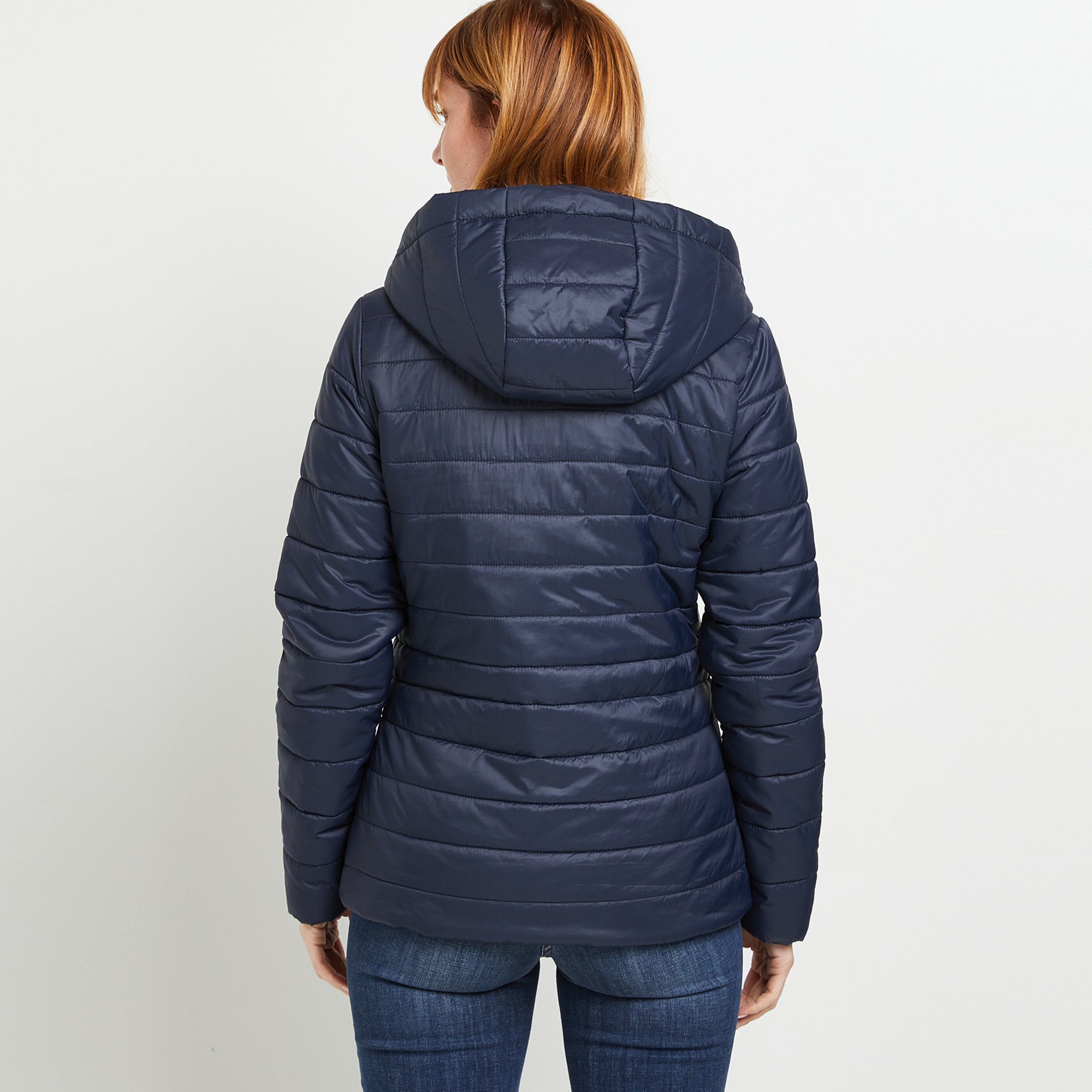 Doudoune light courte femme - MARINE