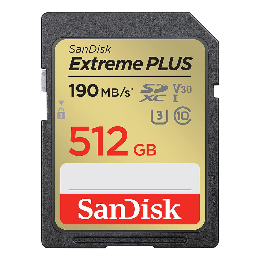 SanDisk Extreme PLUS SDXC UHS-I  512 Go