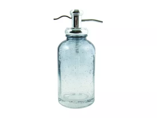 Distributeur de savon en Verre HARRIET Bleu Transparent MSV