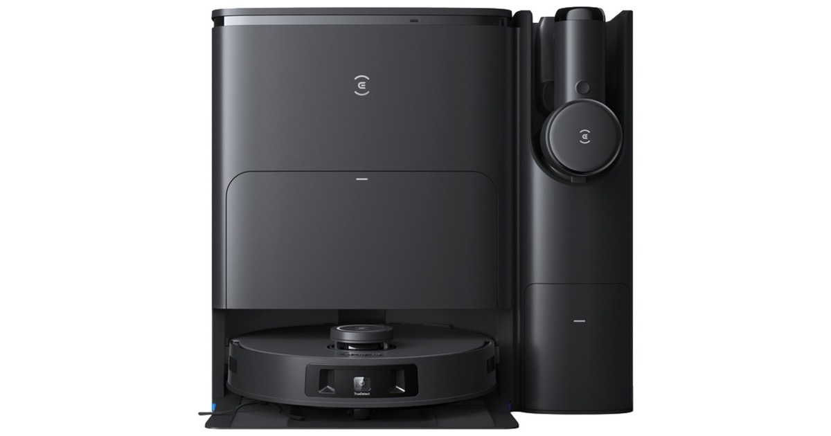 ECOVACSDeebot T30S combo complete black robotstofzuiger  (Zwart)