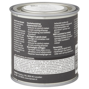 Karwei binnenlak mat leisteen grijs 250 ml