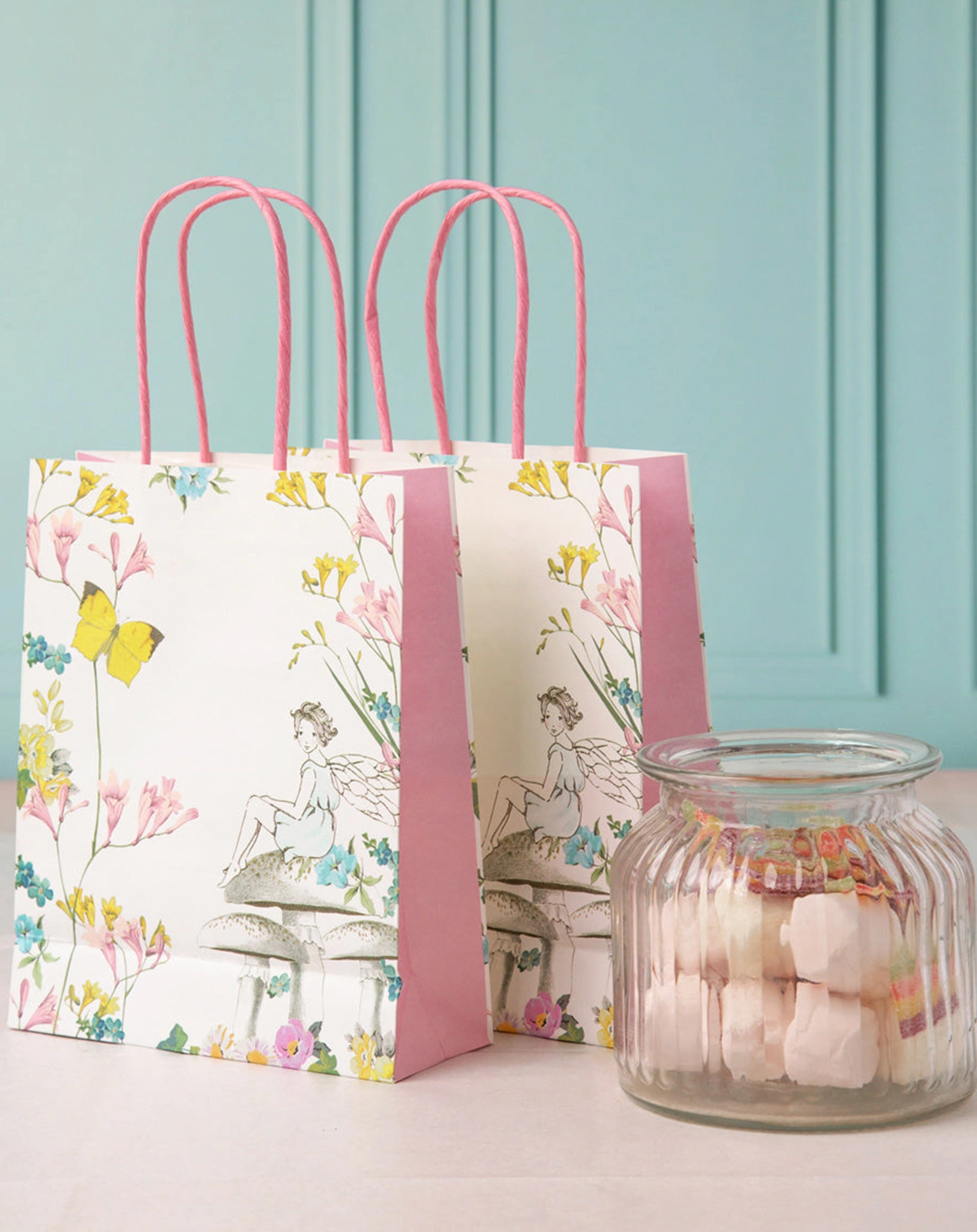 Geschenktüten SPRING FAIRY 8er Pack aus Papier