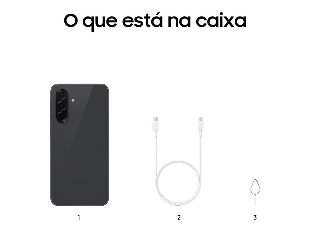 SMARTPHONE SAMSUNG GALAXY A36 5G PRETO 256GB