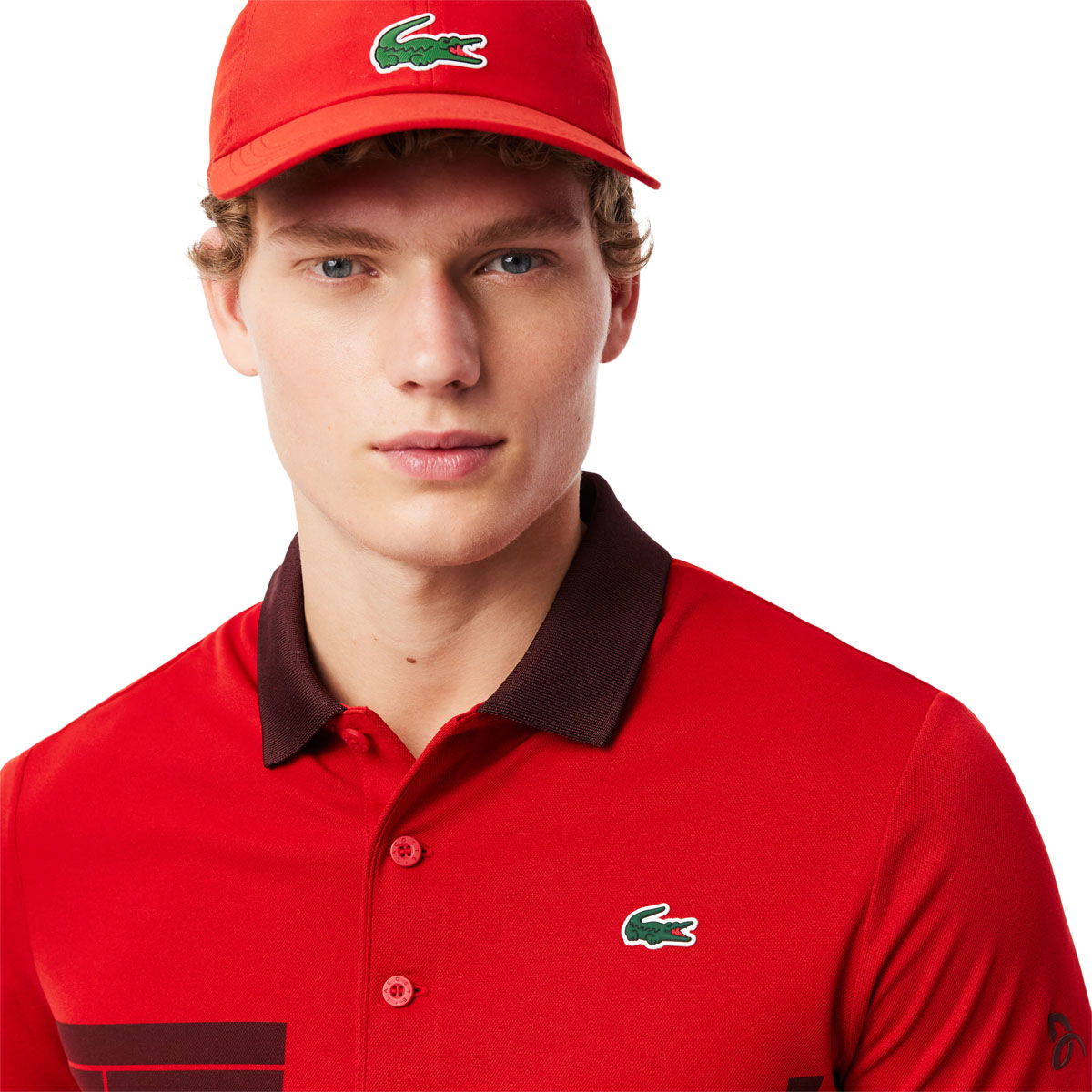 Lacoste Tennis x Novak Djokovic Fan Polo T-shirt Herre
