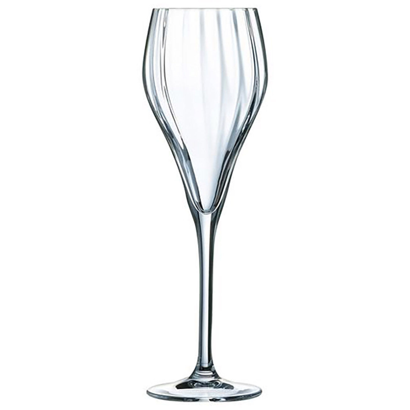 Chef & Sommelier Ensemble 6 Flûtes à Champagne + 6 Verres à pied Symétrie transparents