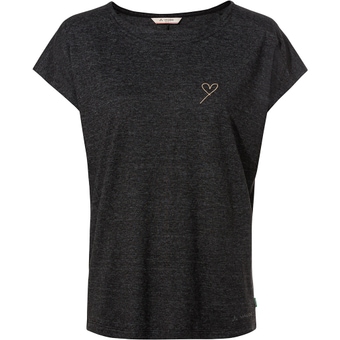 Vaude Neyland T-Shirt Black / Oat Damen