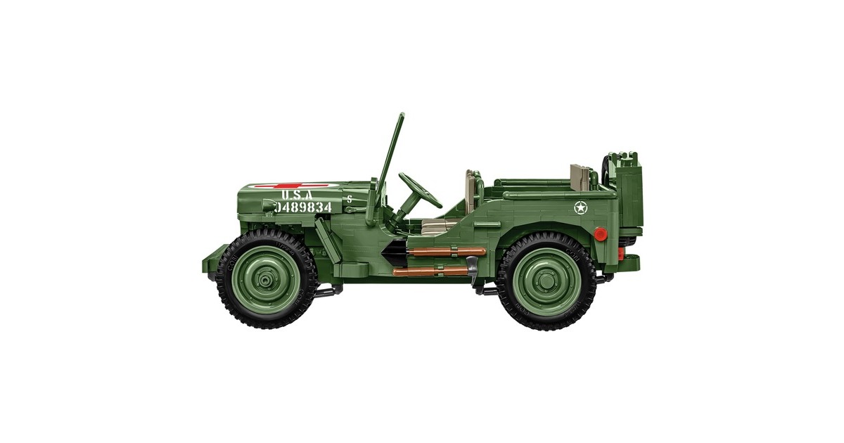 COBIHistorical Collection - Willys MB Medical Constructiespeelgoed  (Schaal 1:12)