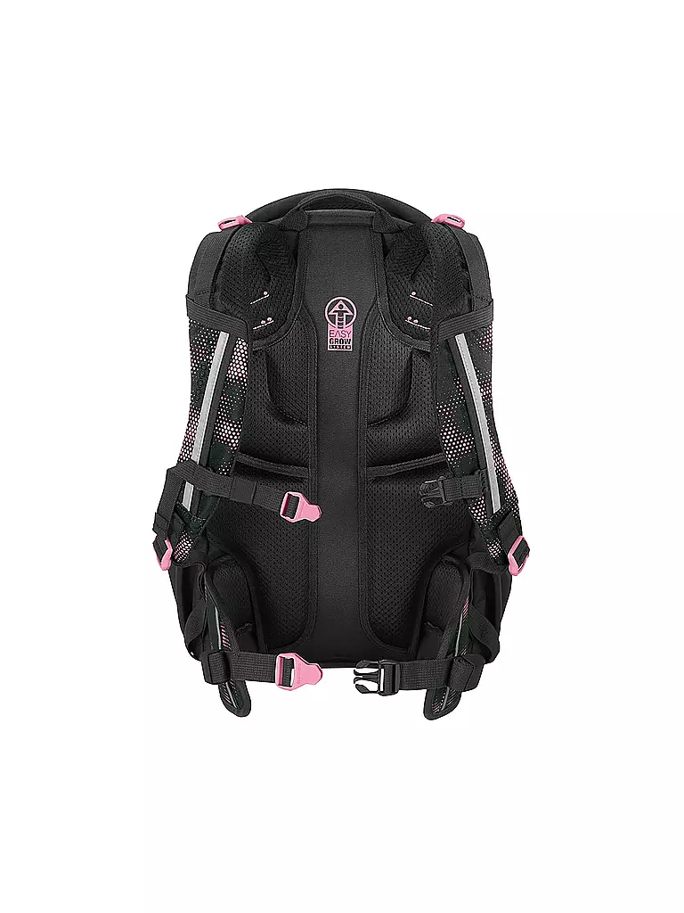 COOCAZOO Schulrucksack MATE PINK ILLUSION schwarz