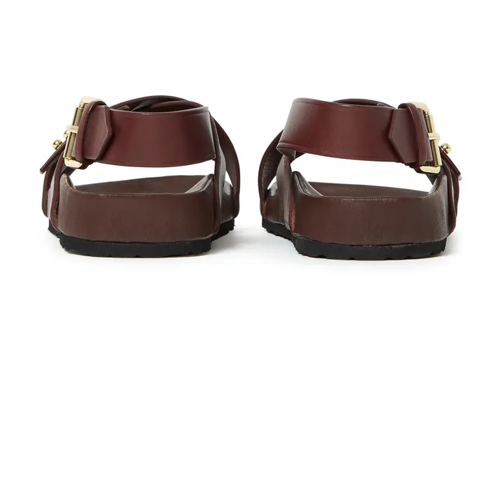 Soeur Sandales Olaf Cuir | Marron