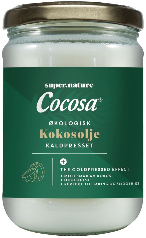Supernature Cocosa Kokosolje Kaldpresset Økologisk 480 ml
