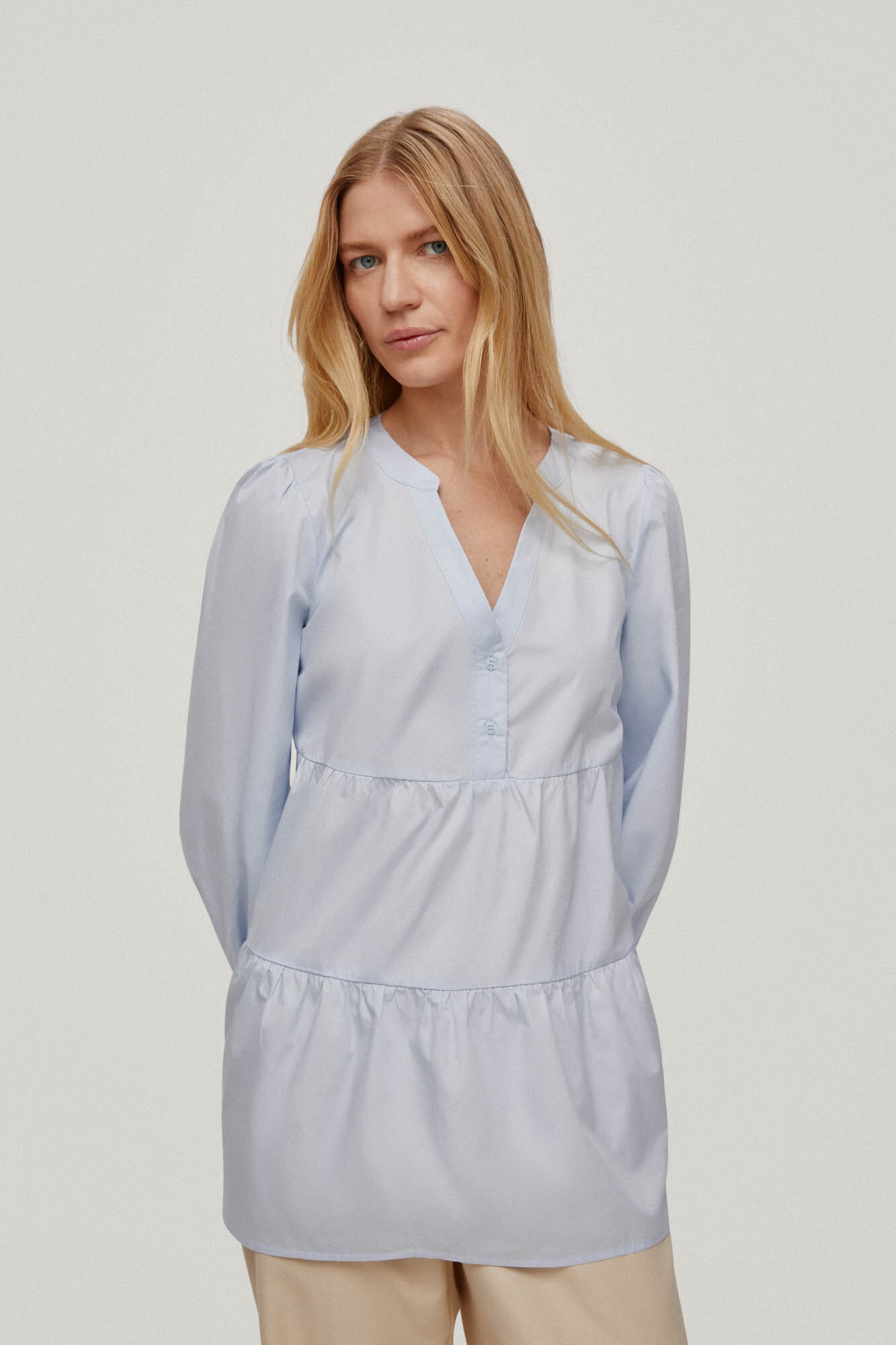 Blusa com sapatilhas - Azul
