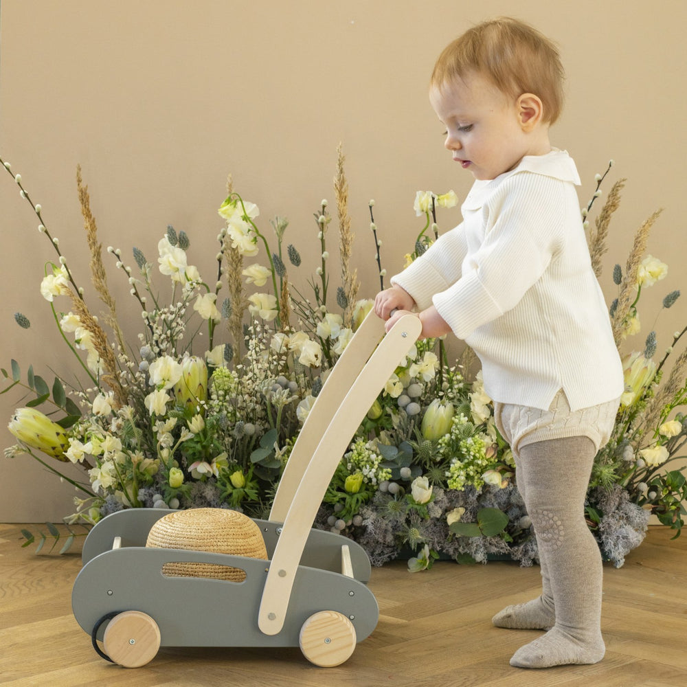 Køb Gobabygo Sand Crawling Strømpebukser Organic Bomuld