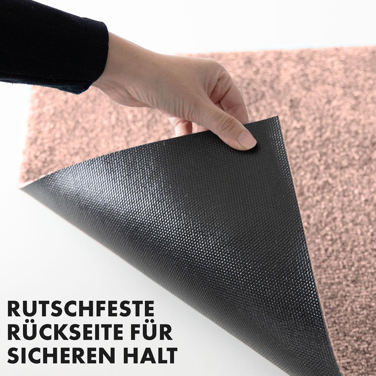 Deurmat Domenico - Stijlvolle en praktische vuilopvangmat - Verkrijgbaar in talloze aantrekkelijke kleuren - Lichtbeige / 50 x 80 cm