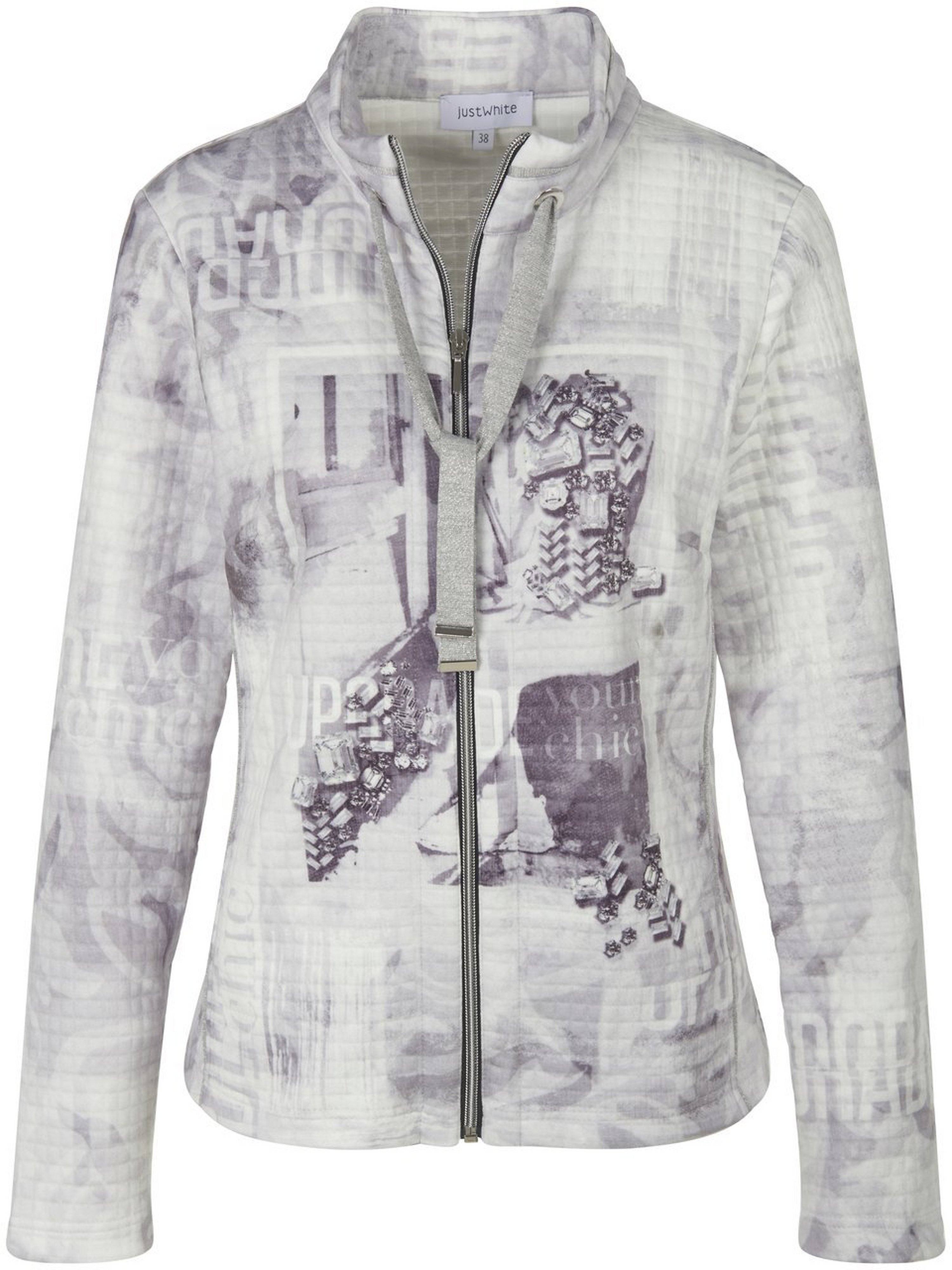 Jacke mit variablem Stehkragen