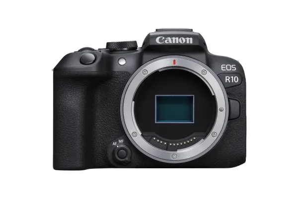 Canon EOS R10 - Digitalkamera - spejlløst - 24.2 MP - APS-C - 4K / 60 fps - kun kamerahus - Wi-Fi, Bluetooth - sort