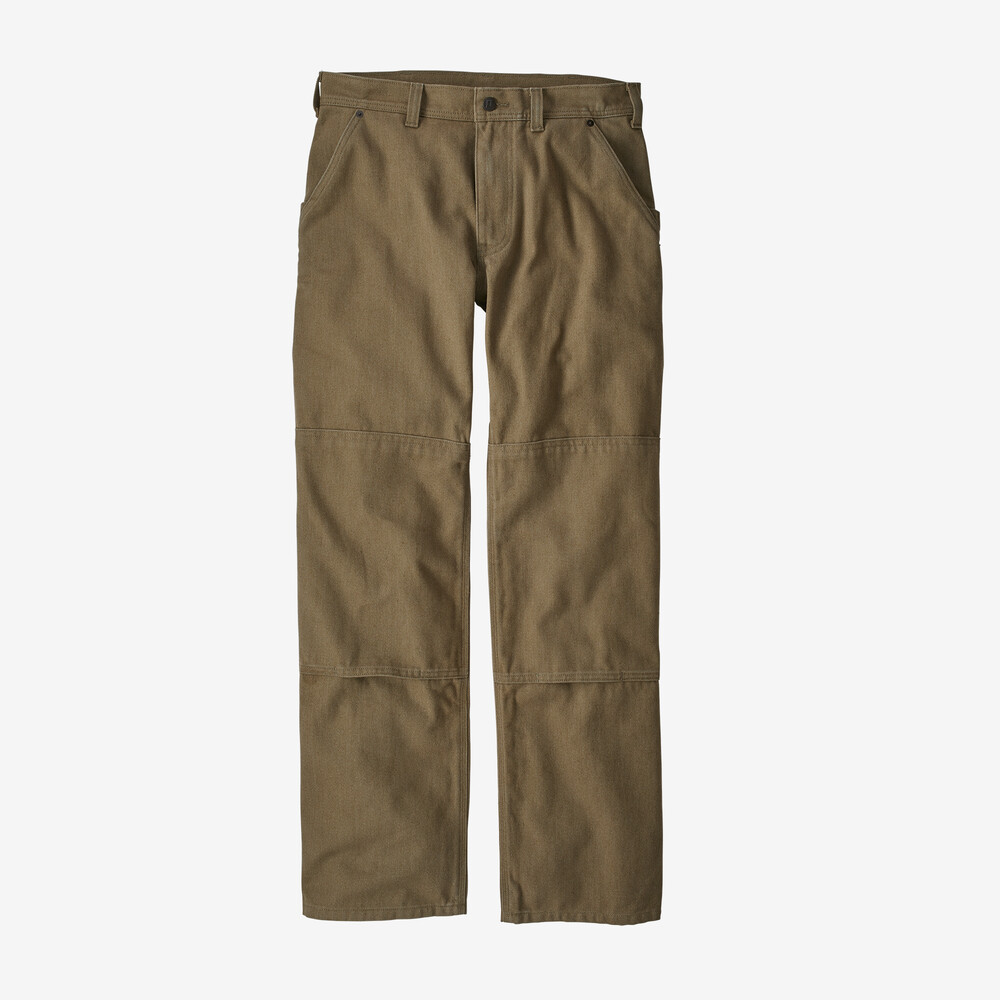 Iron Forge Herren-Hose aus Hanf-Canvas mit doppeltem Knie – Kurz
