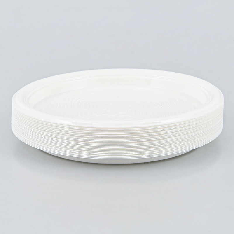 25 assiettes plates réutilisables