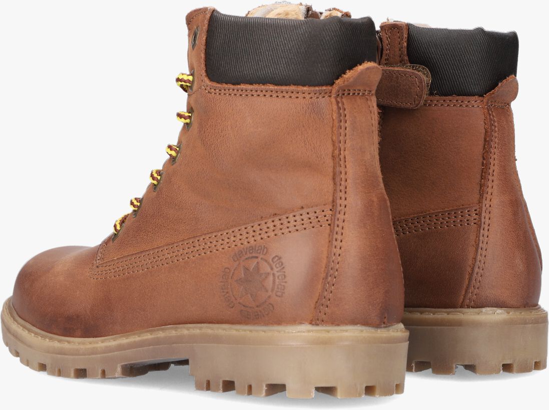 DEVELAB cognac develab veterboots 41073