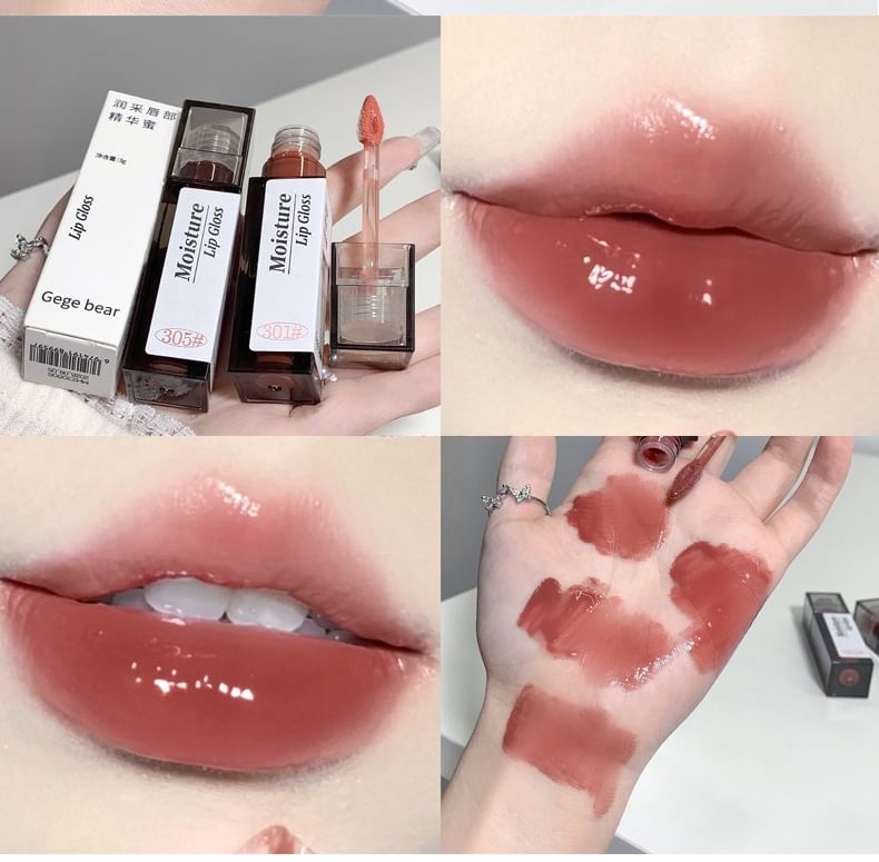 Gege Bear - Moisture Lip Gloss - (4-5)