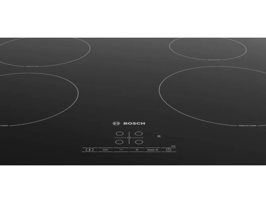 BOSCH - Plaque induction PUE61RBB5E 4 foyers Série 4, Powerboost