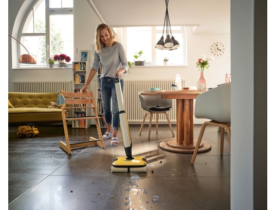 KARCHER - Nettoyeur de sol FC7 sans fil jaune