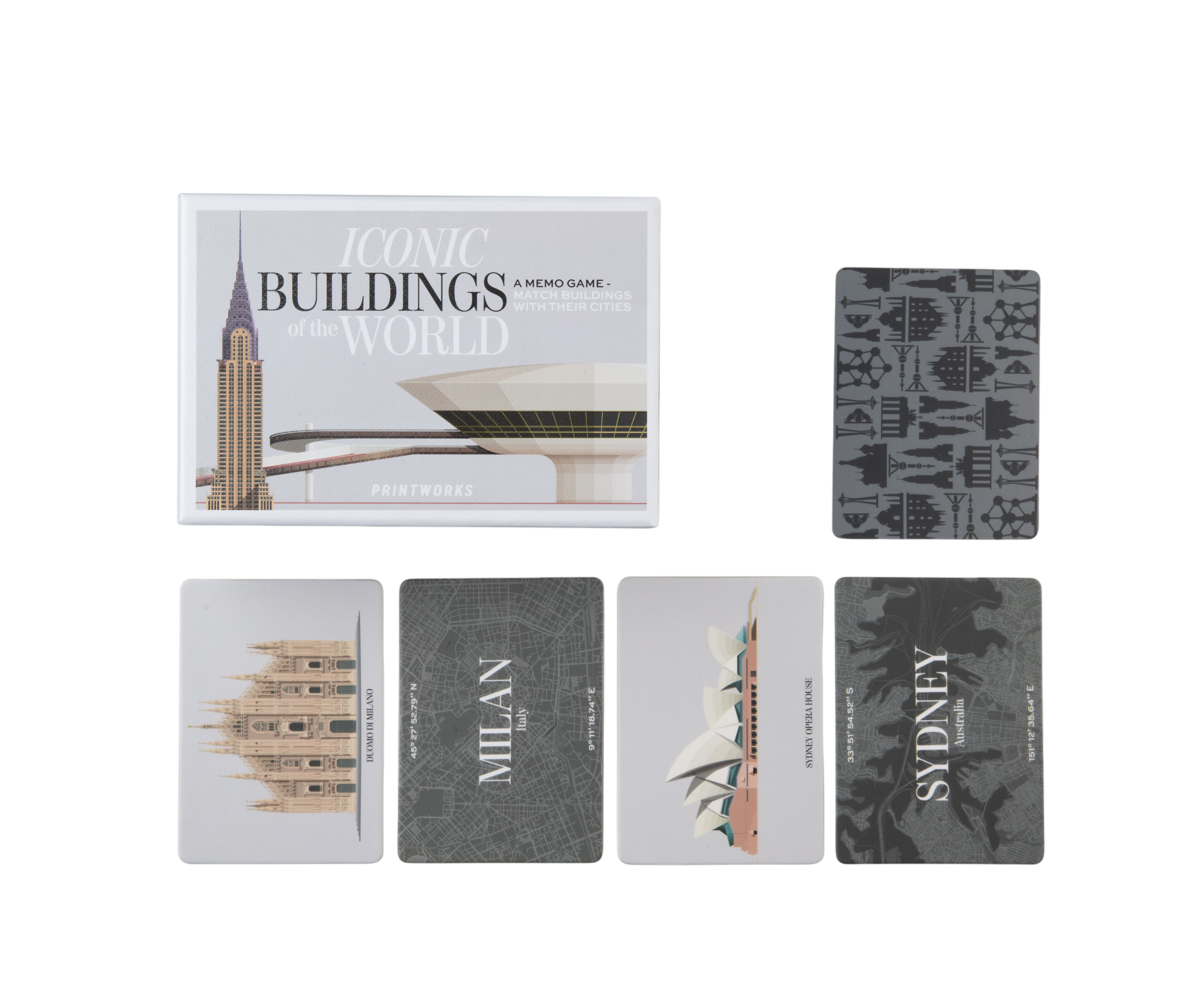 Game Iconic Building Memory grey
