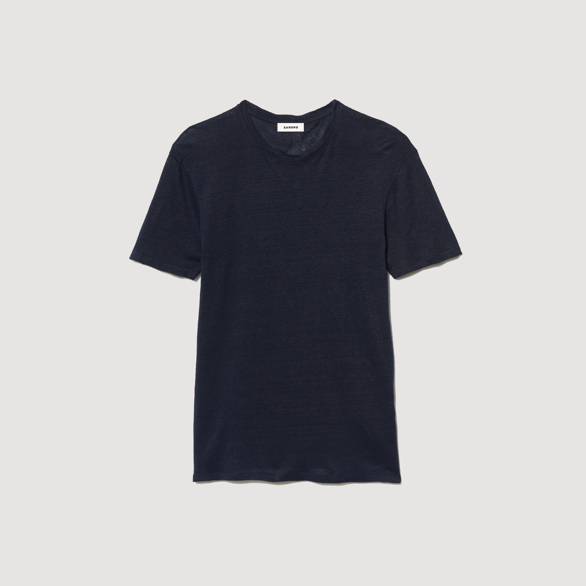 T-shirt en lin certifie