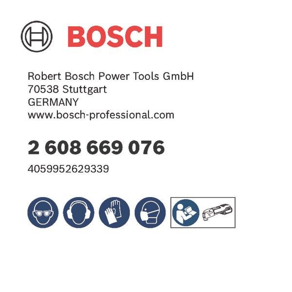 Bosch 2608669076 PRO Stl AIZ 32 AIB BIM Metal 32x50