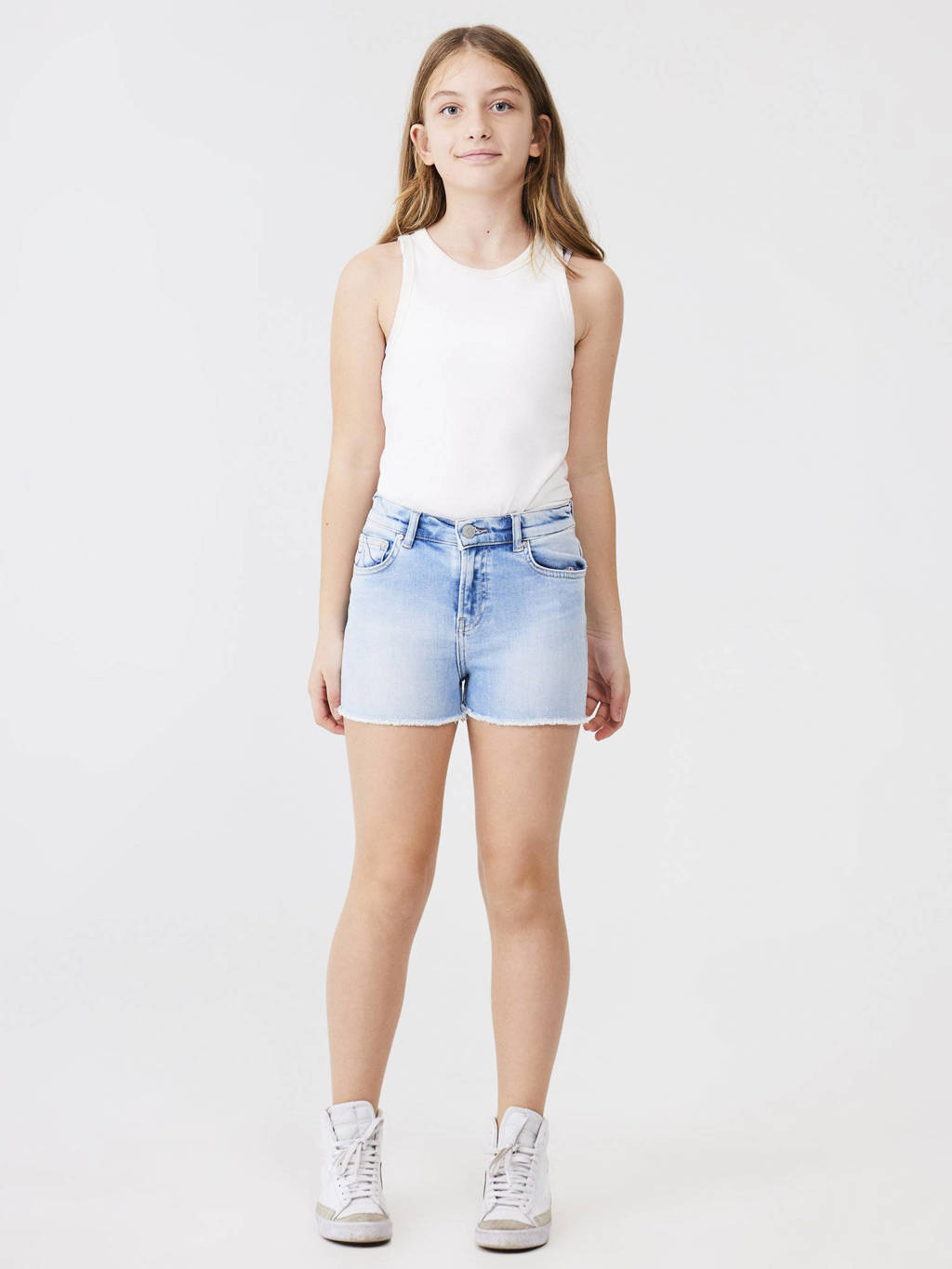 LTB regular fit denim short LAYLA G aire wash