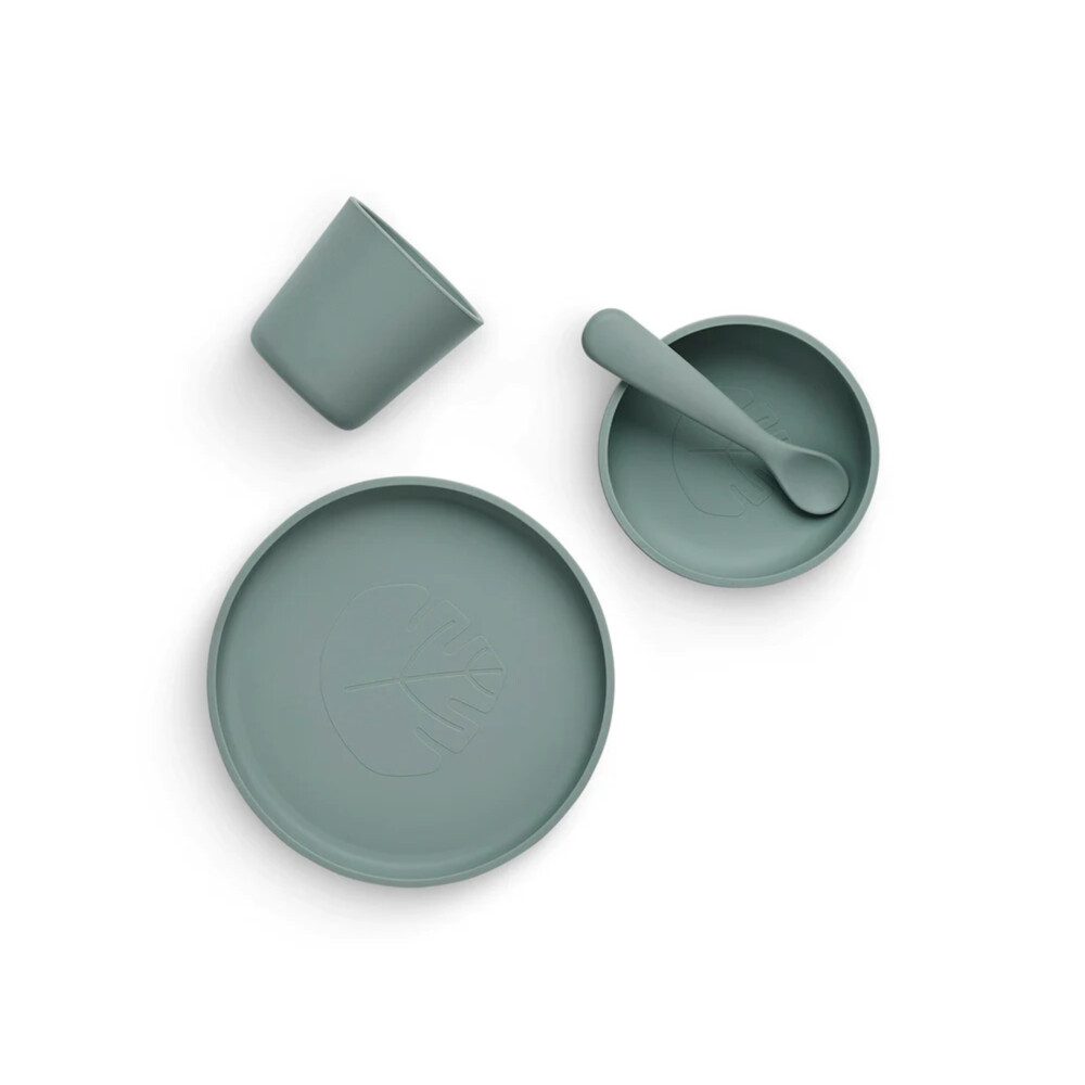 Jollein Dinerset Siliconen Ash Green