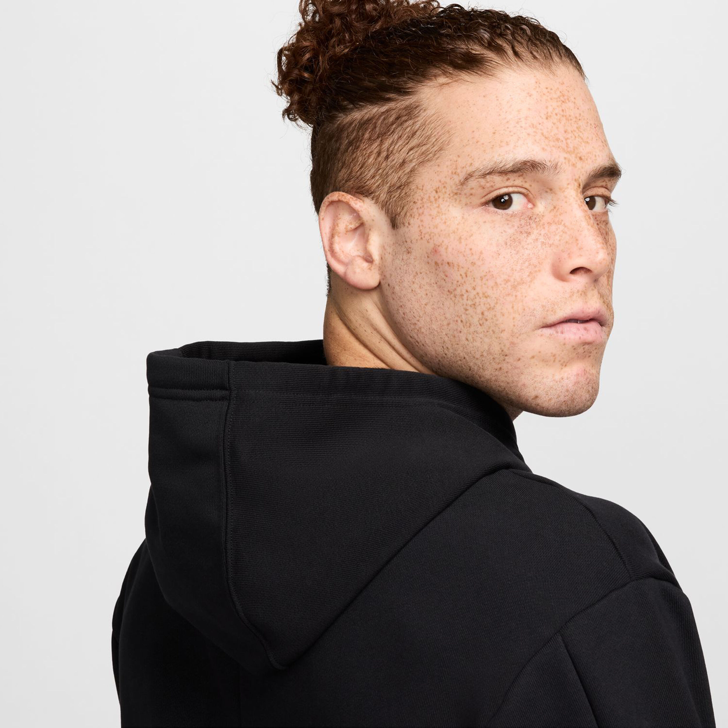 Nike Dri-Fit Fleece Heritage Sweat À Capuche Hommes - Noir , Blanc