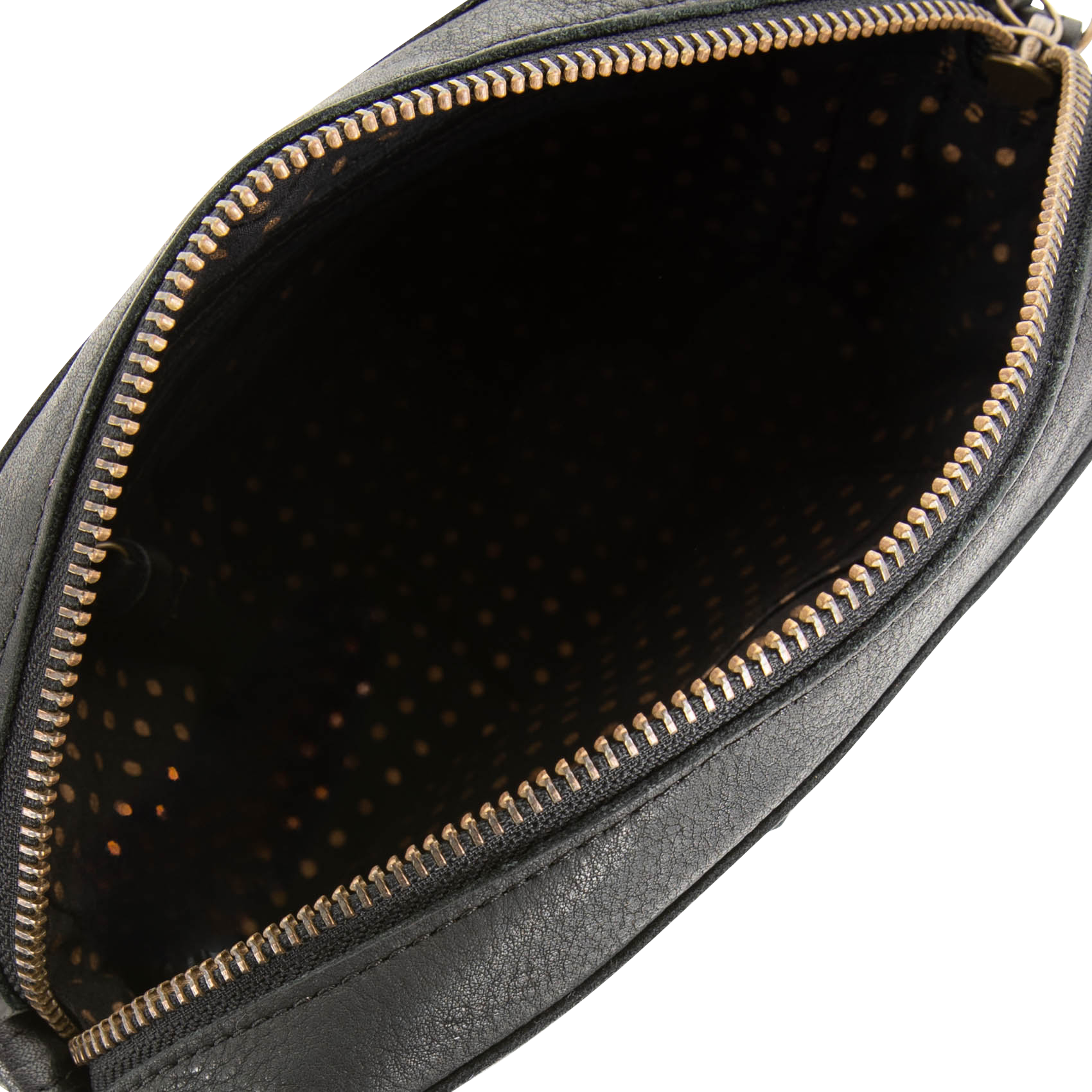 RANNI - Sac bandoulière en cuir| Noir