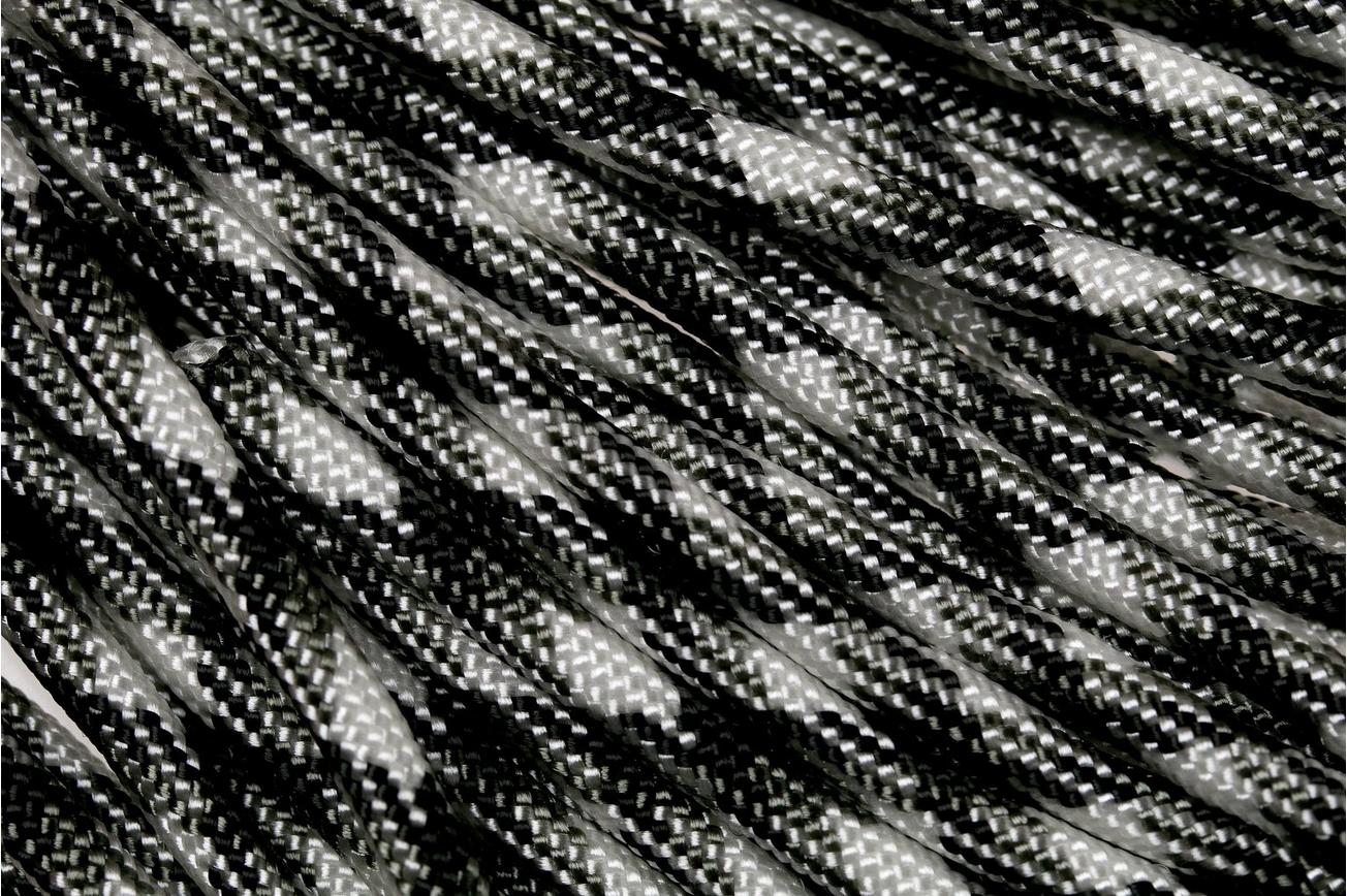 Knivesandtools 550 paracord type III, kleur: urban camo, 25 ft (7,62 m)