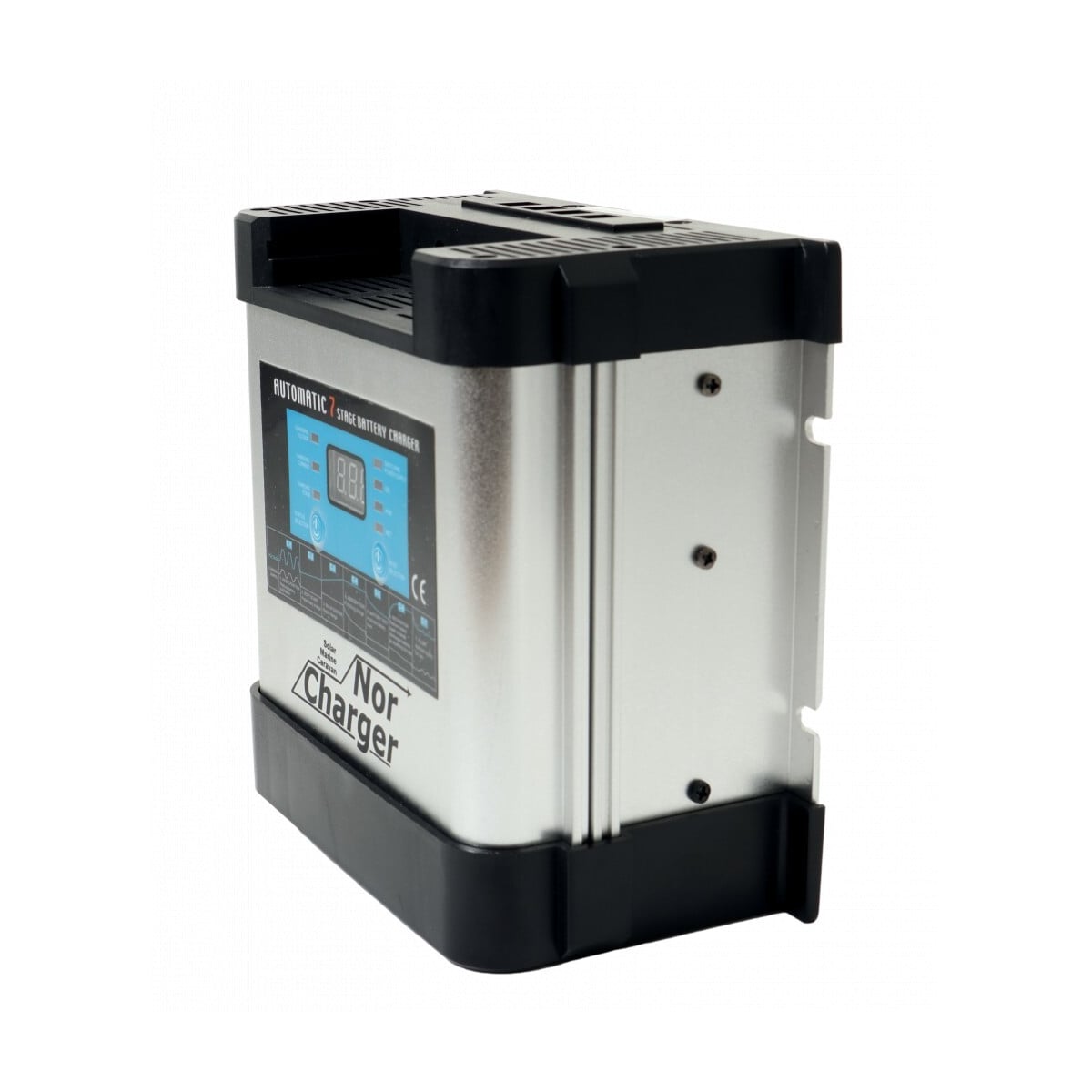 NOR CHARGER Pro Serie Elektronisk Batterilader 12V 20A 2-kanaler