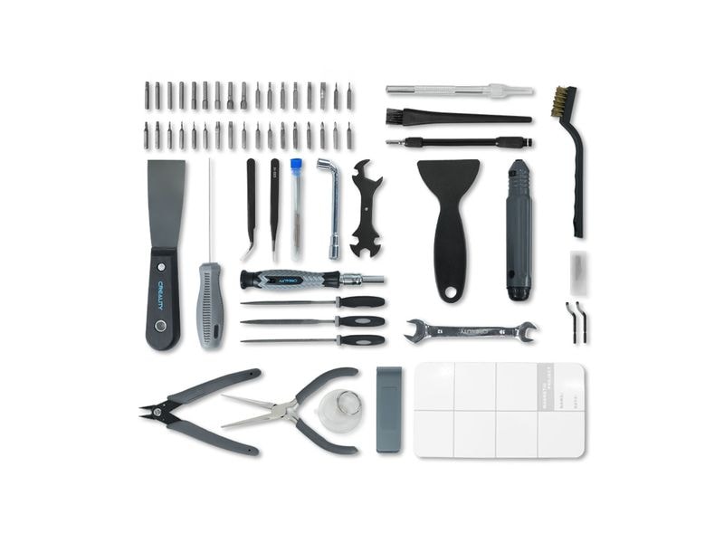 Creality Werkzeugkit Pro 3D-Drucker, 25-Teilig Pro Set für Reparatur und Unterhalt