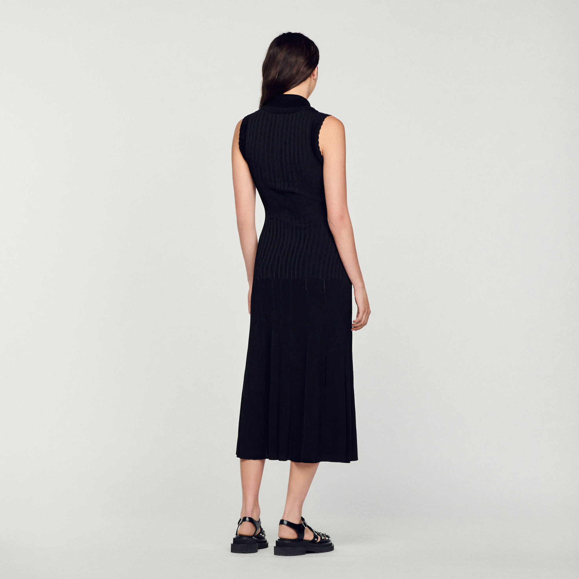 Robe longue cœtelee